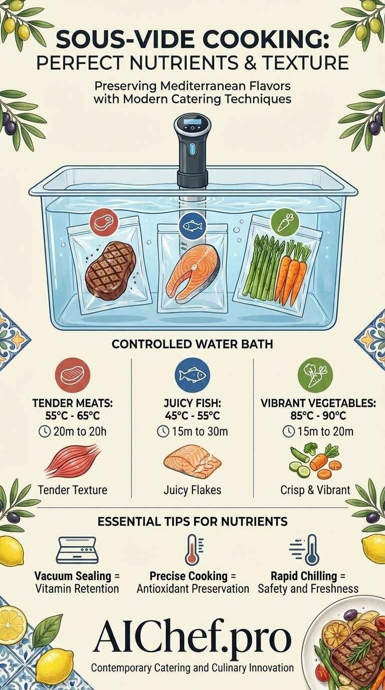 Sous-Vide Cooking Techniques: Preserve Nutrients and Enhance Textures with Professional Precision