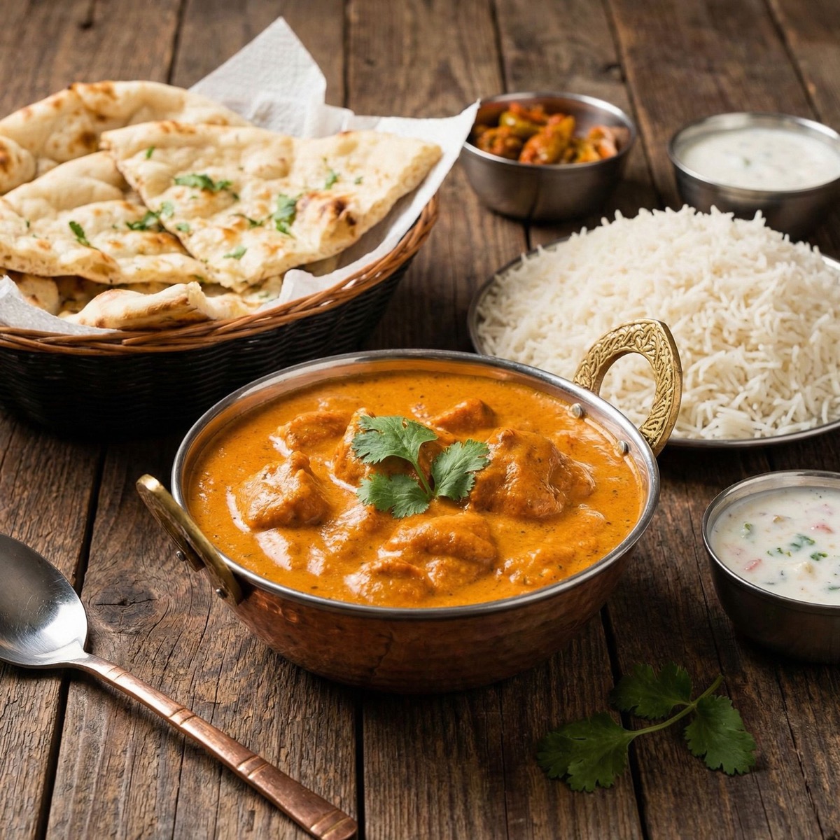 Butter Chicken Curry Indio: Receta Pro con Tadka de Especias