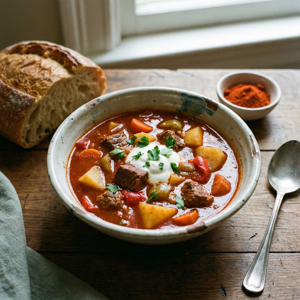 Goulash Húngaro: Receta Pro de la Cocina de Budapest