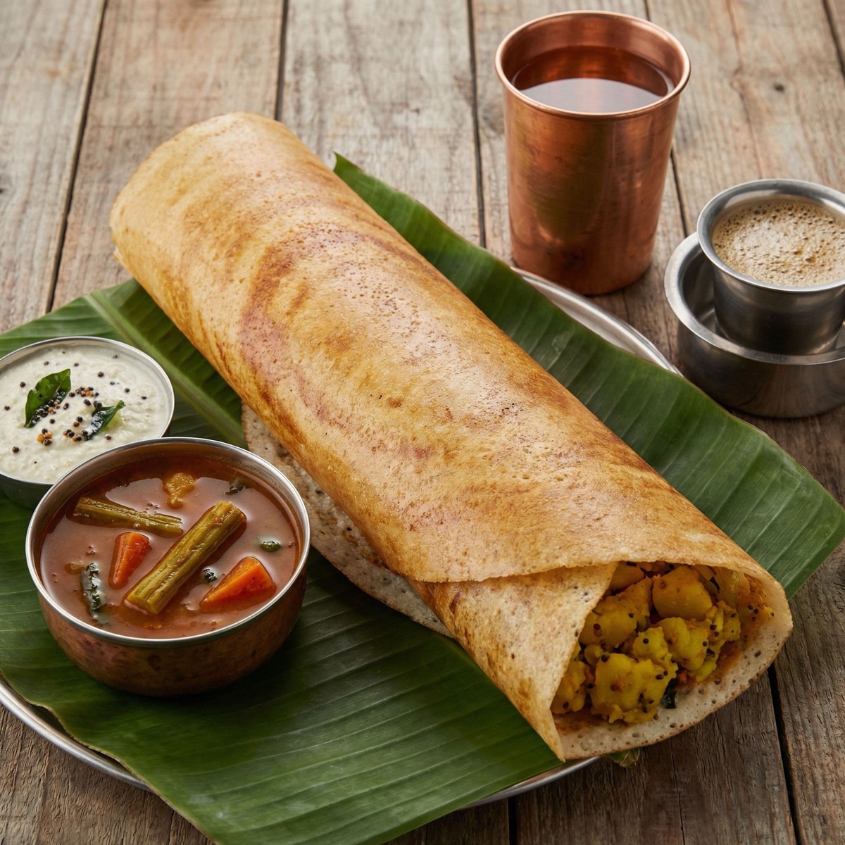 Masala Dosa: Receta Pro del Desayuno del Sur de India