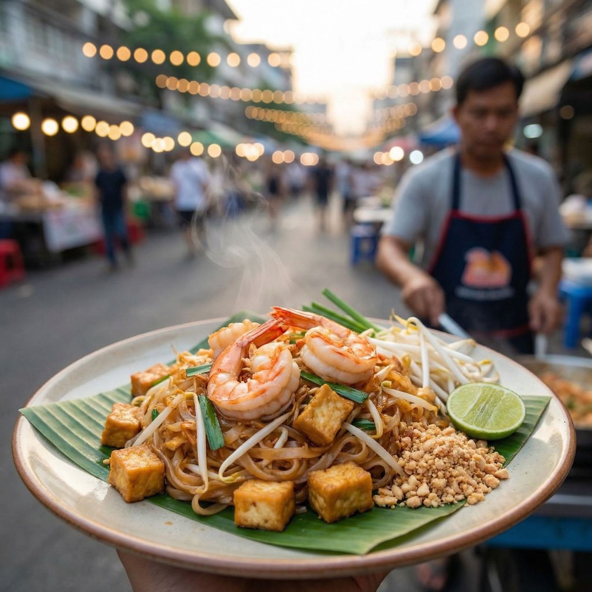 Pad Thai Tailandés: Receta Pro de Wok y Equilibrio de Sabores