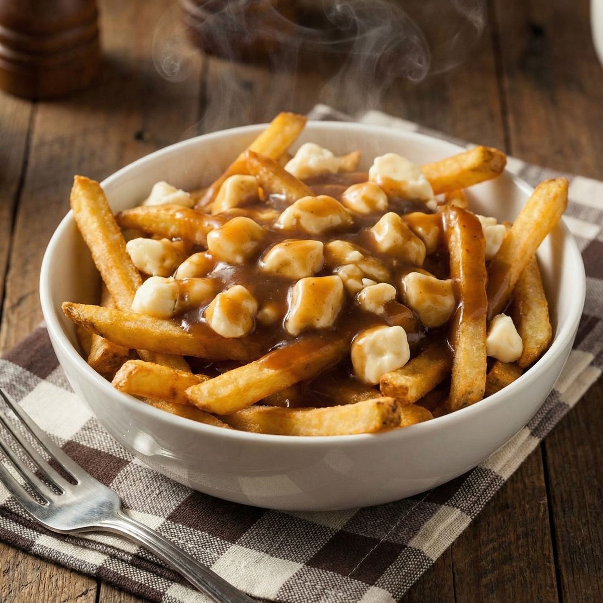 Poutine Canadiense: Receta Pro de Quebec con Queso en Grano