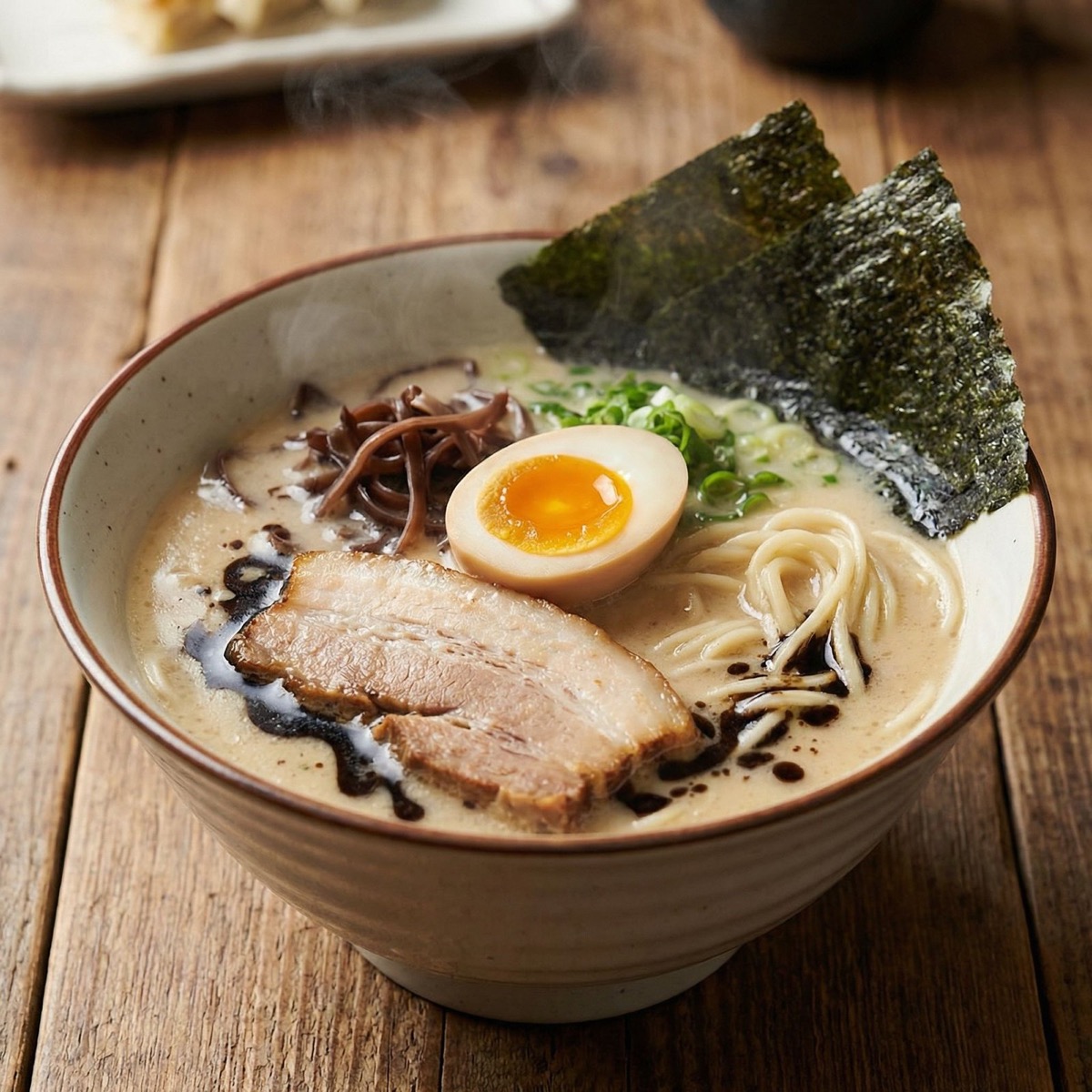 Ramen Tonkotsu Japonés: Receta Pro de Caldo Cremoso Paso a Paso
