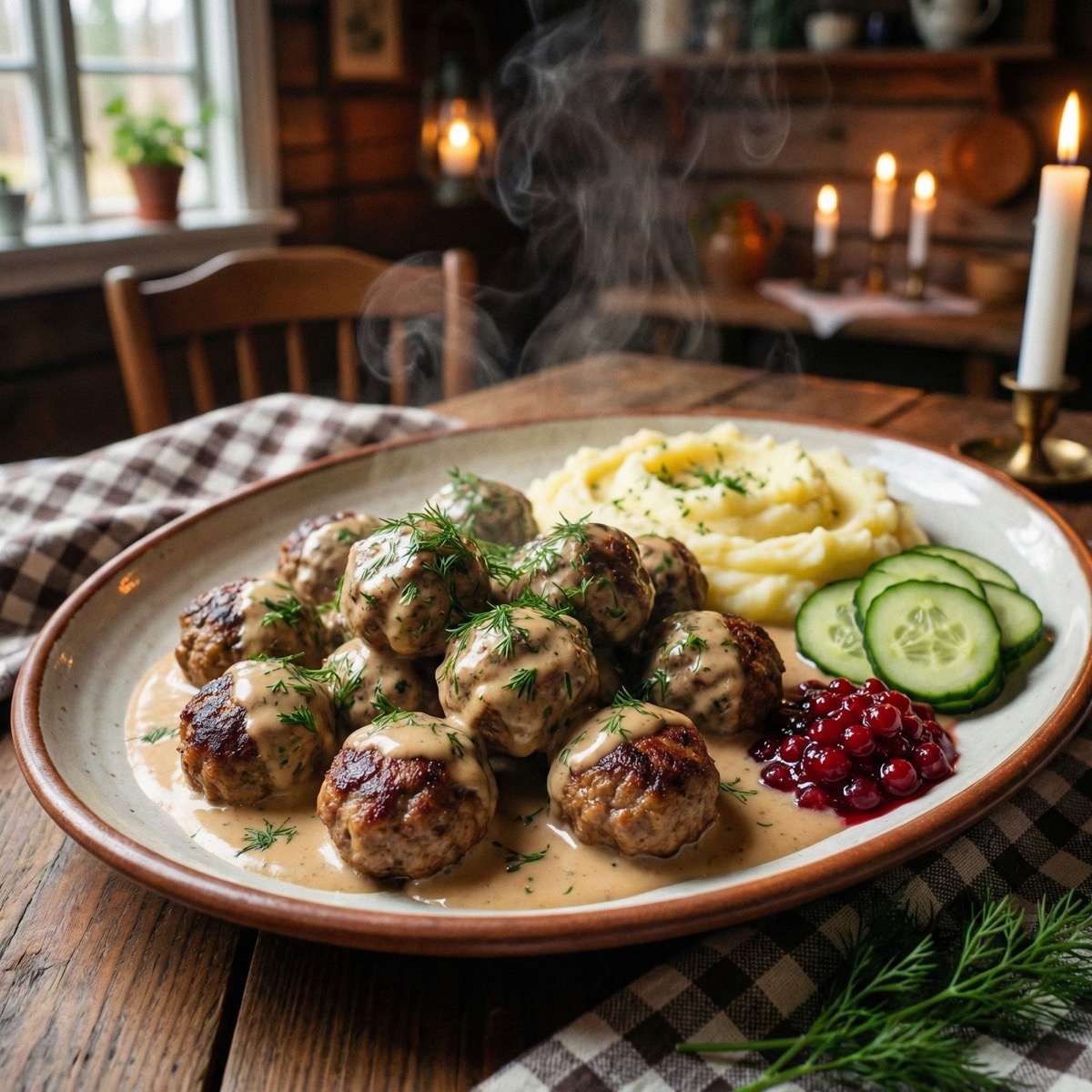 Albóndigas Suecas (Köttbullar): Receta Pro con Salsa de Crema