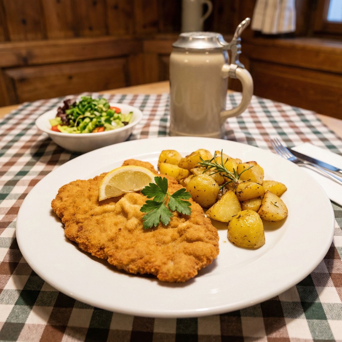 Wiener Schnitzel Austriaco: Receta Pro de la Costra Dorada Perfecta