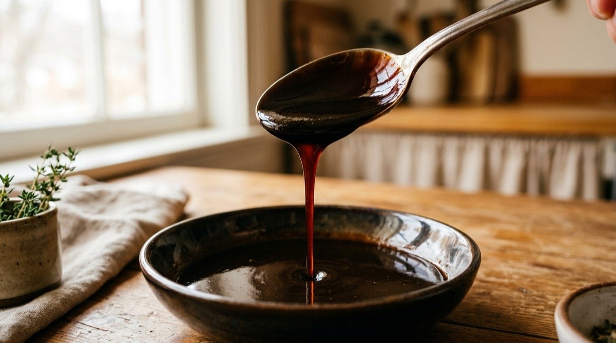 Demi-glace brillante napando