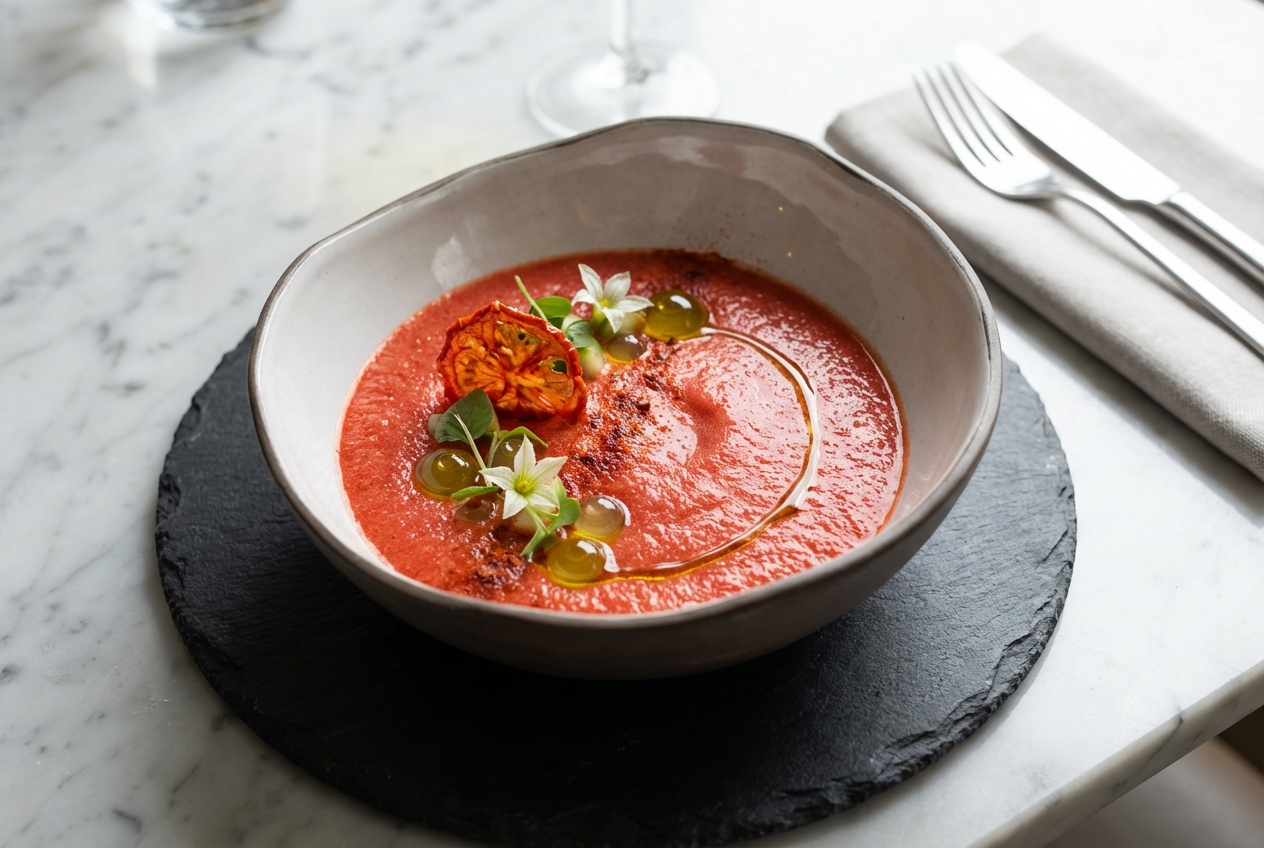 Klassischer Andalusischer Gazpacho
