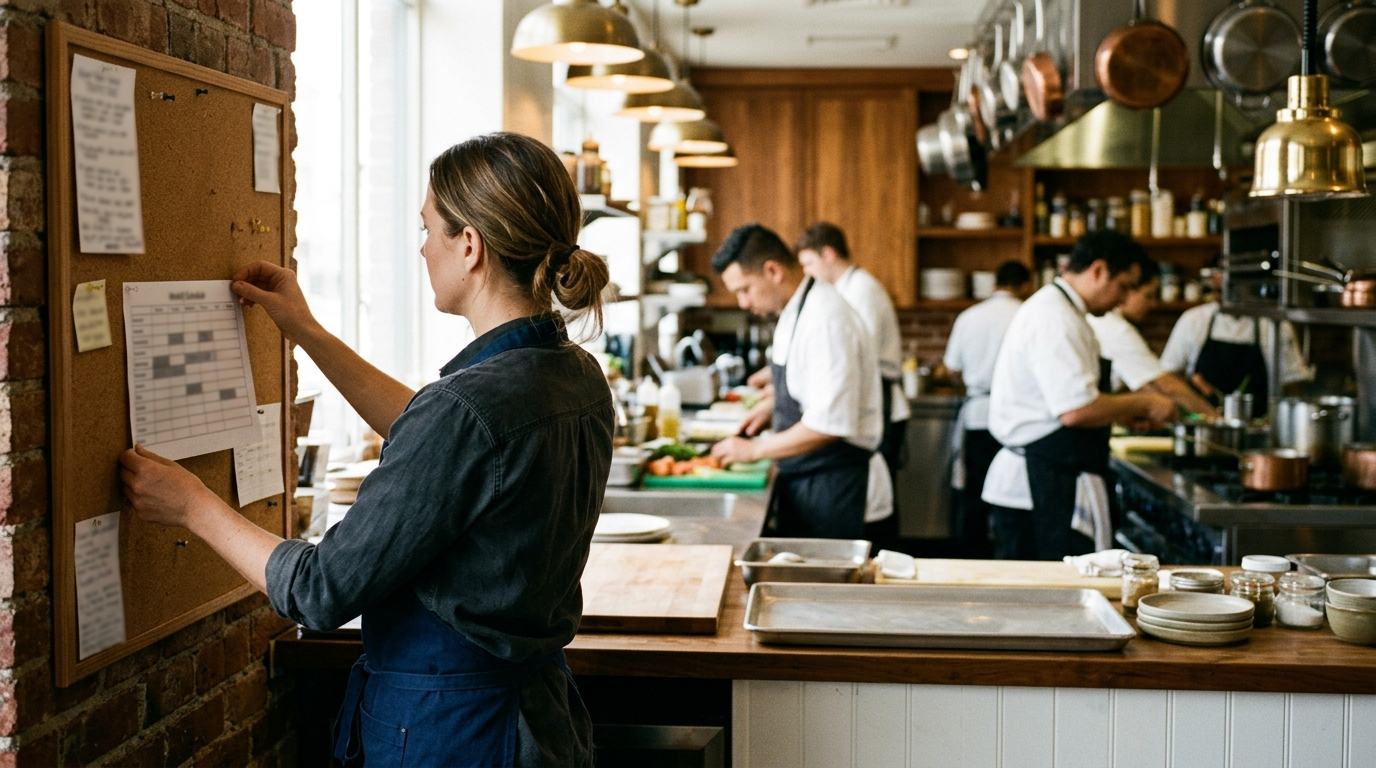 Restaurant Staff Scheduling Kit Pro
