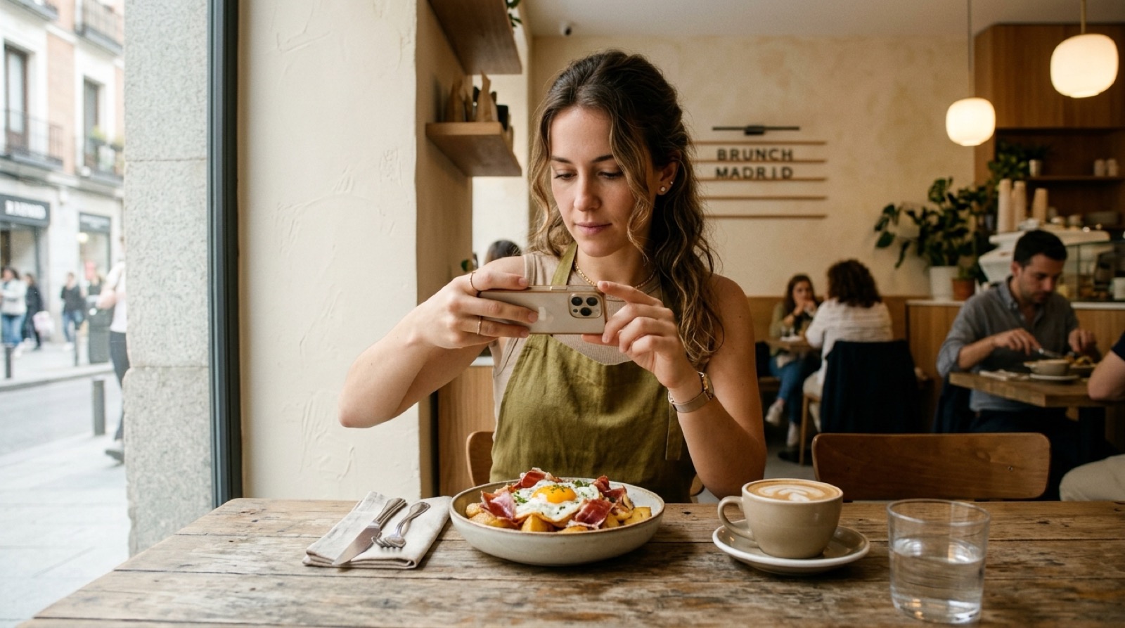 IA para Cafetería y Brunch — imagen 6 de referencia generada con IA