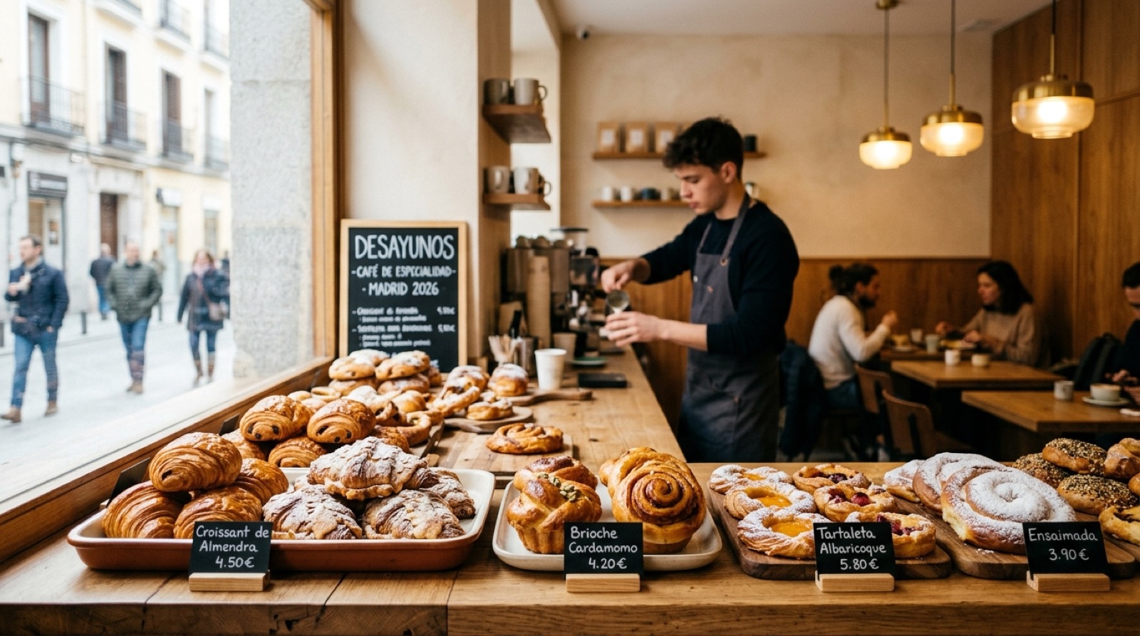 IA para Cafetería y Brunch — imagen 4 de referencia generada con IA