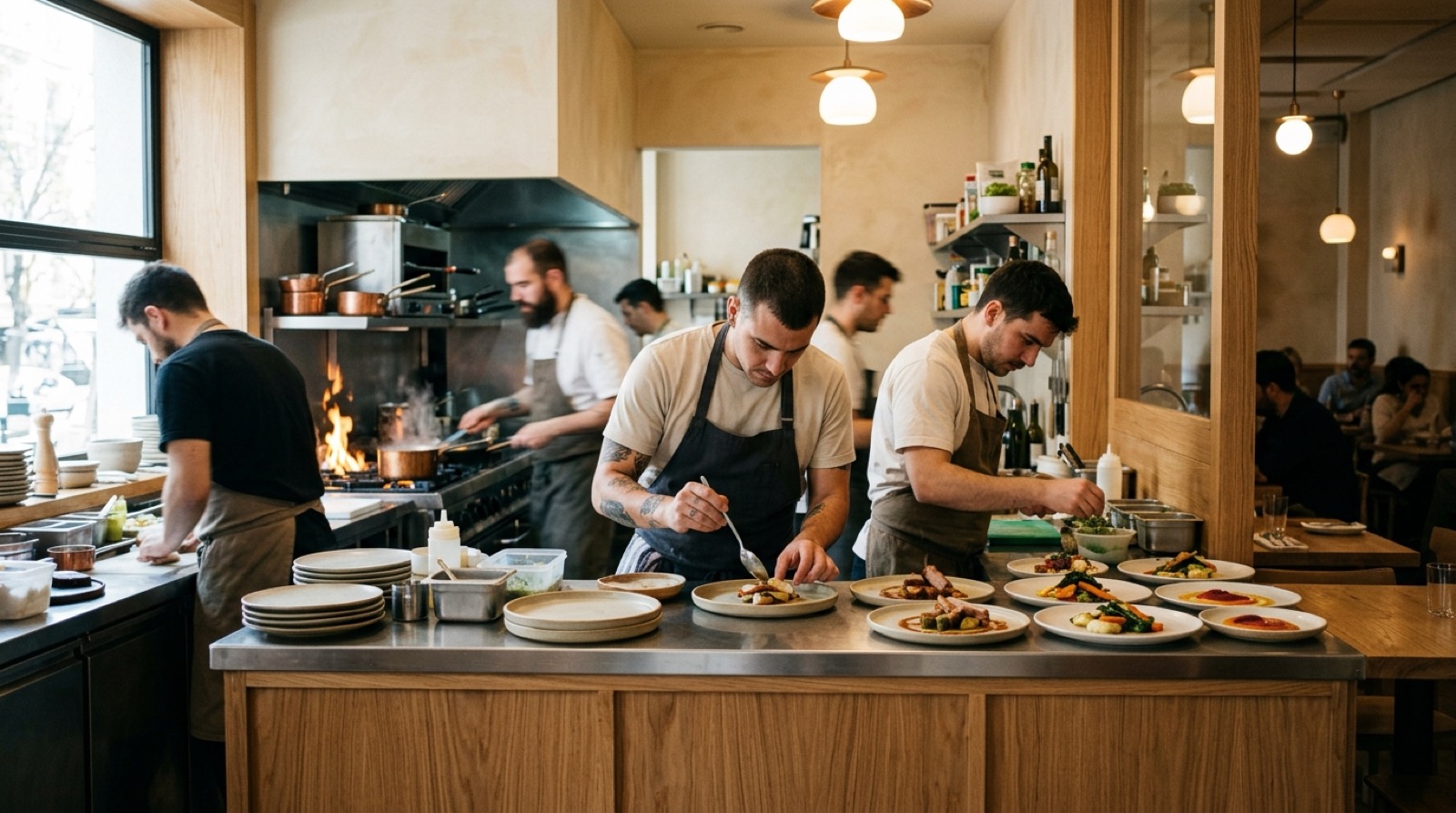 IA para Restaurante Casual — imagen 2 de referencia generada con IA