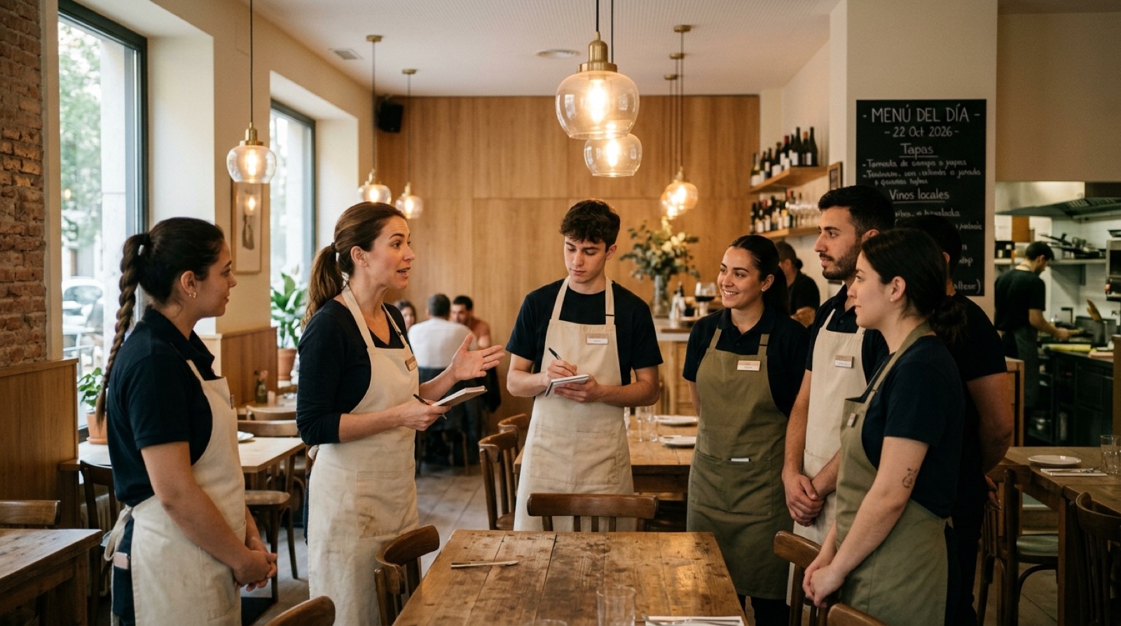 IA para Restaurante Casual — imagen 5 de referencia generada con IA