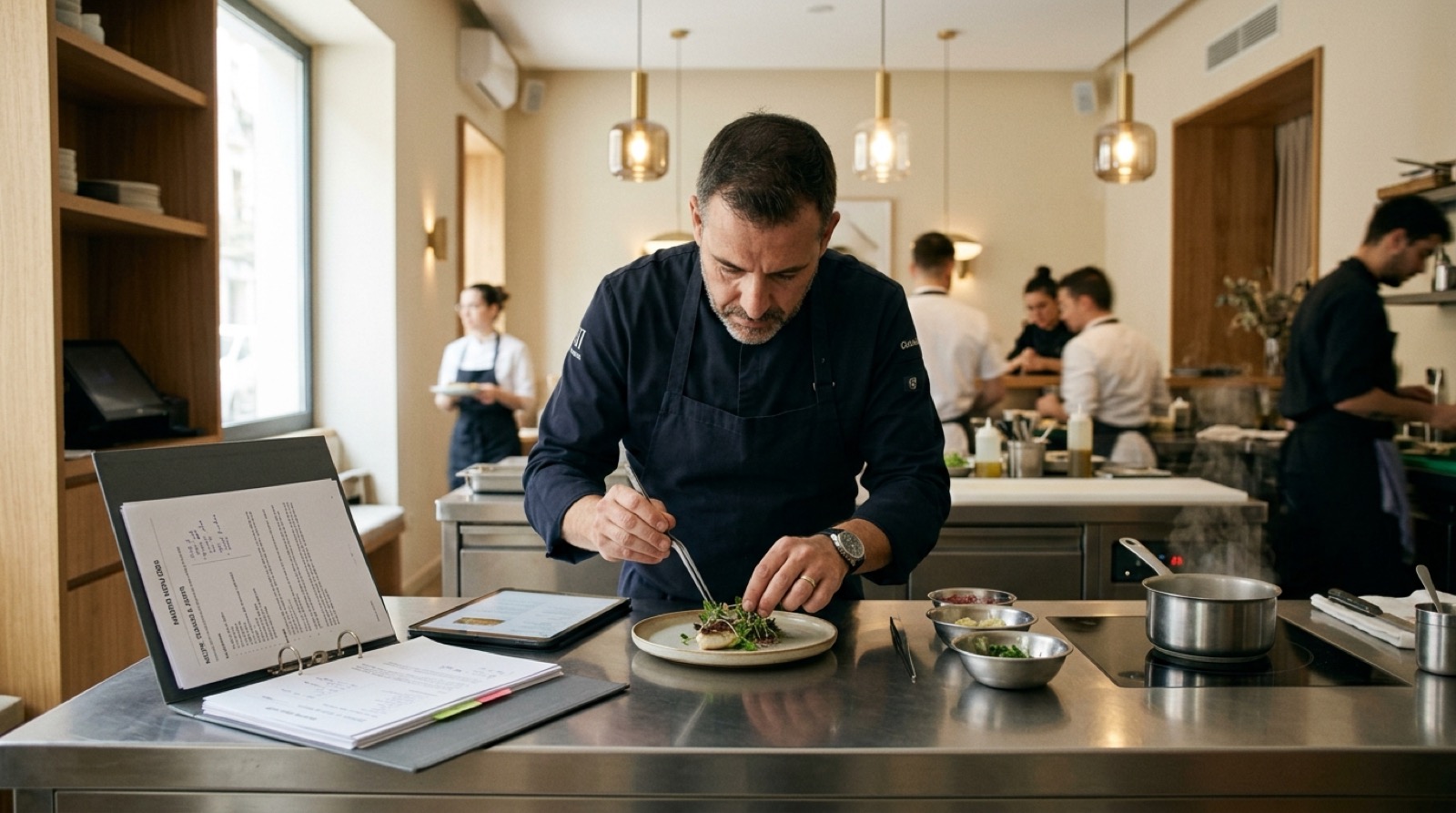 IA para Chef de Cocina y Jefe de Cocina — imagen 2 de referencia generada con IA