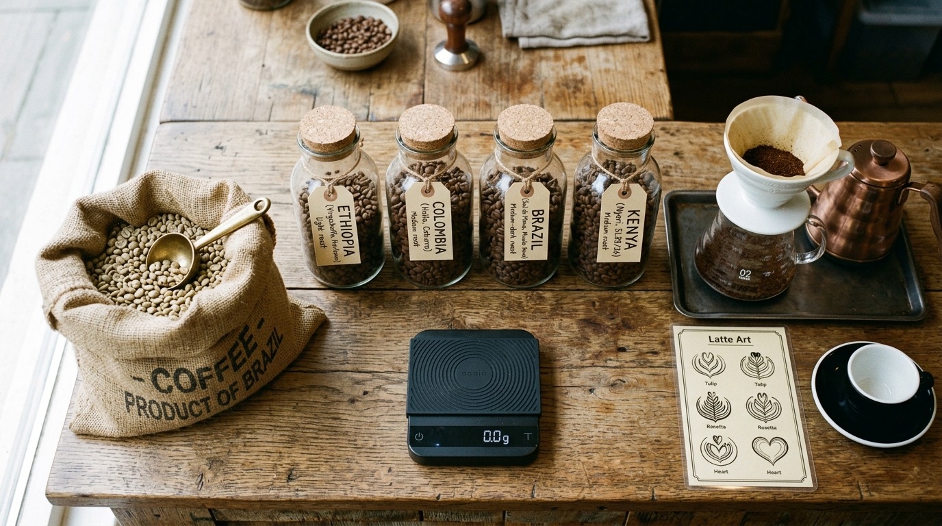 IA para Coffee Shop y Specialty Coffee — imagen 3 de referencia generada con IA
