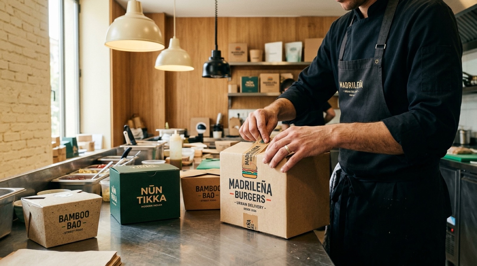 IA para Dark Kitchen y Cocinas Virtuales — imagen 3 de referencia generada con IA