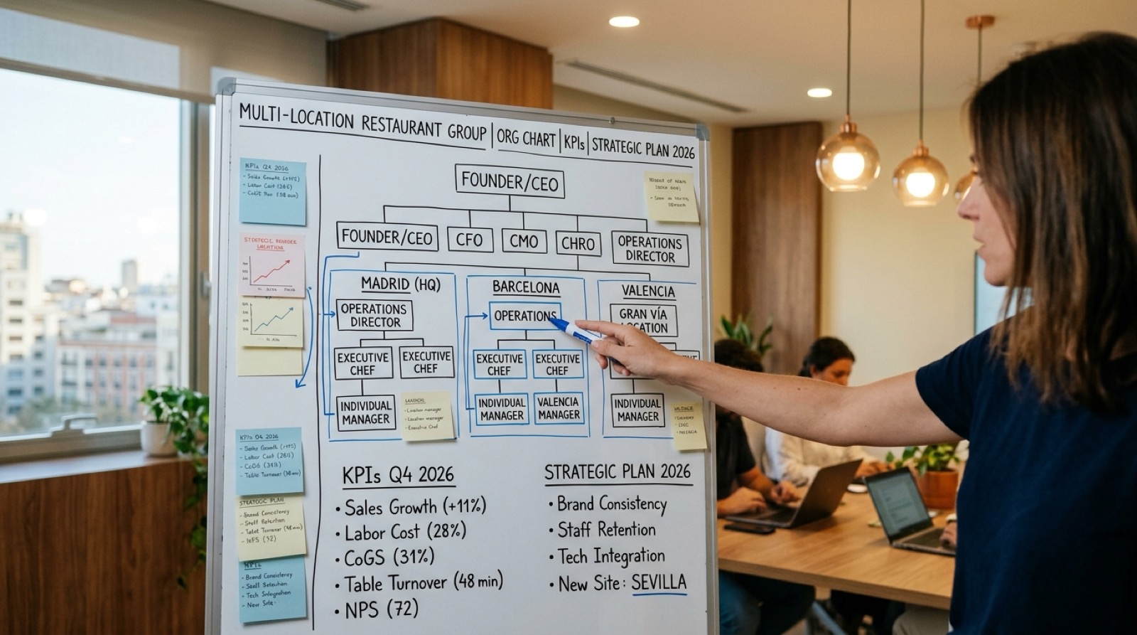 IA para Directores de Operaciones de Grupos de Restauración — imagen 5 de referencia generada con IA