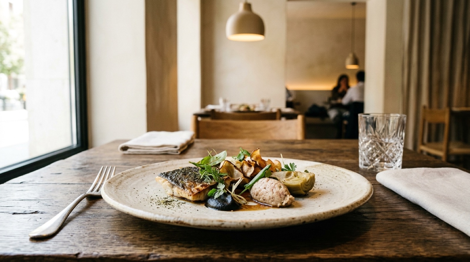 IA para Restaurante Gastronómico (Michelin/Repsol) — imagen 2 de referencia generada con IA