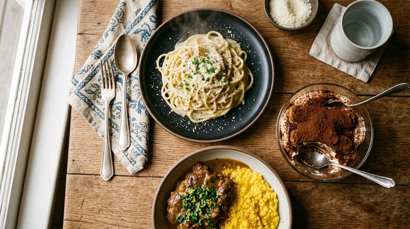 IA para Restaurante Italiano — imagen 3 de referencia generada con IA