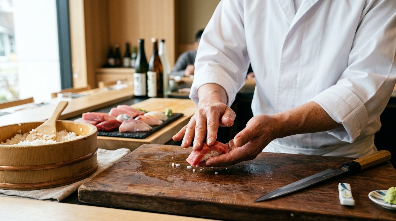 IA para Restaurante Japonés — imagen 6 de referencia generada con IA