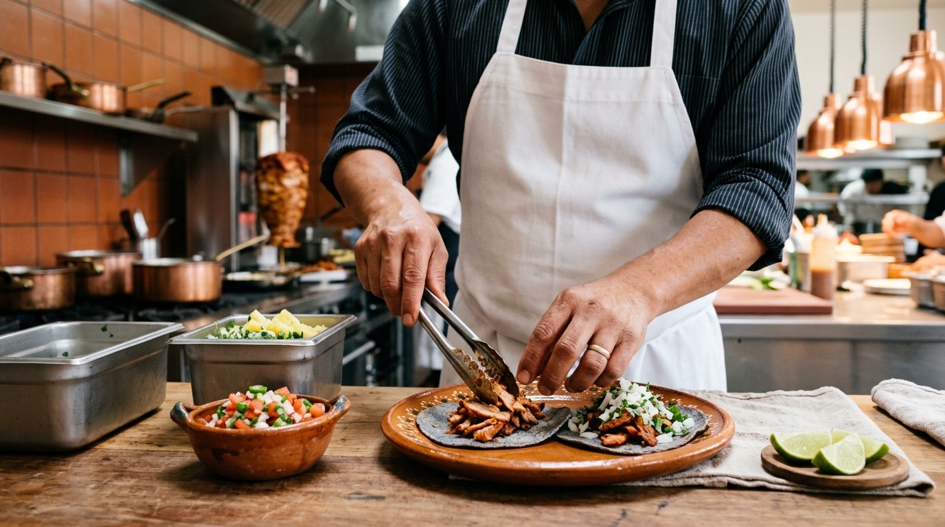 IA para Restaurante Mexicano — imagen 6 de referencia generada con IA