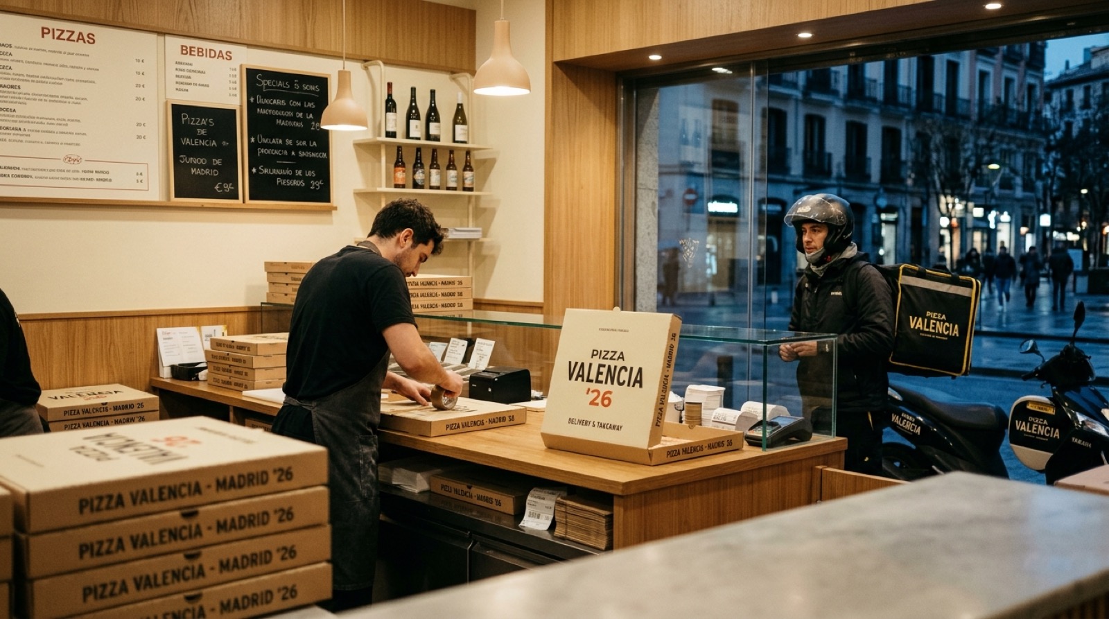 IA para Pizzería — imagen 6 de referencia generada con IA