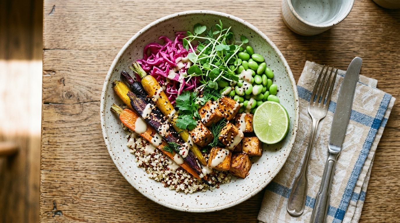 IA para Restaurante Plant-Based y Vegano — imagen 3 de referencia generada con IA