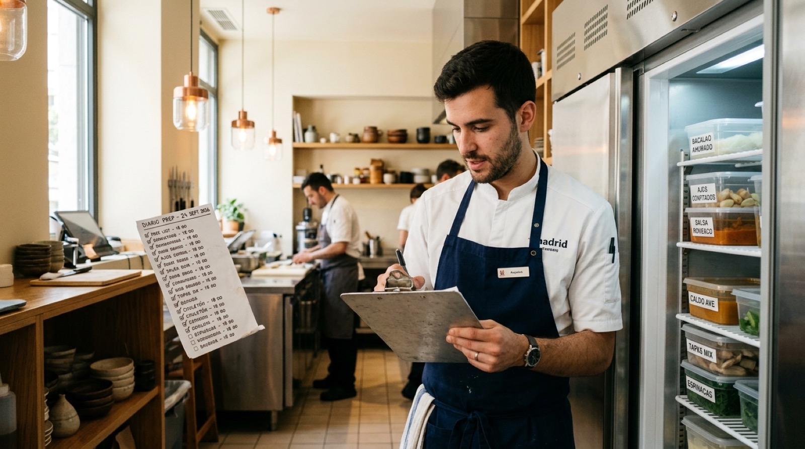 IA para Sous Chef — imagen 5 de referencia generada con IA