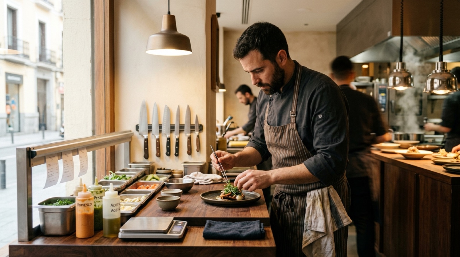 IA para Sous Chef — imagen 6 de referencia generada con IA