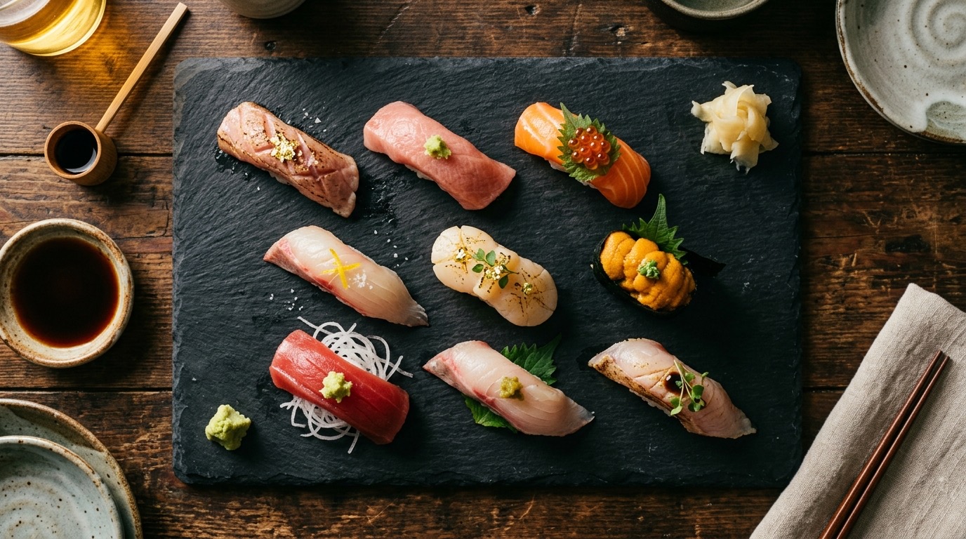 IA para Sushi Bar — imagen 3 de referencia generada con IA