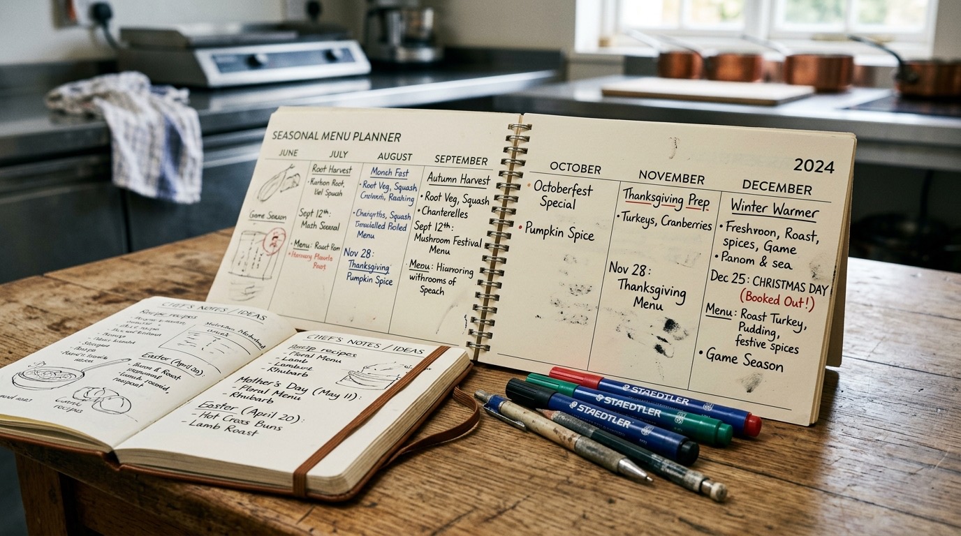 Cómo Diseñar Carta Estacional con IA — KI-generiertes Referenzbild 4