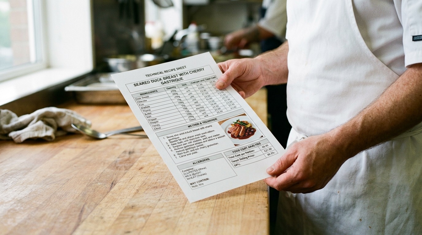 So erstellen Sie Rezeptblätter mit KI — KI-generiertes Referenzbild 2